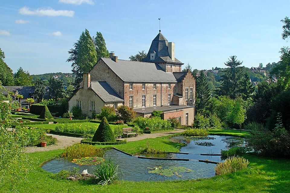 Vue de Louvain-la-Neuve, commune d'Ottignies-Louvain-la-Neuve en Brabant wallon